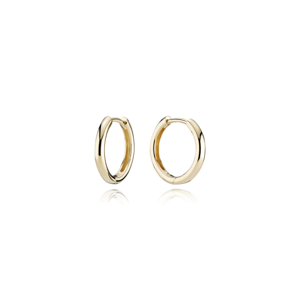 8 kt. Guldcreoler / Hoops 2,2/15mm