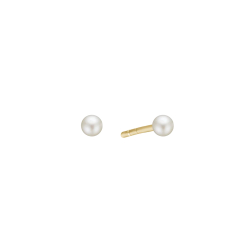 8 kt. Guld�resticks med 4mm ferskvandsperler