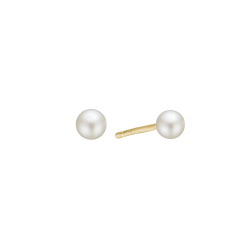 14 kt. Guld�resticks med 5mm ferskvandsperler