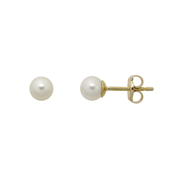 14 kt. Guld�resticks med 4mm kulturperler