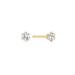 14 kt. Guld�resticks med 3,0mm zirkonia 6 grabber