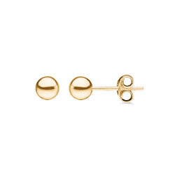 14 kt. Guld �restikkere med 5,0mm kugle
