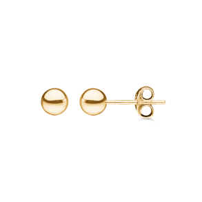 8 kt. Guld �restikkere med 5,0mm kugle