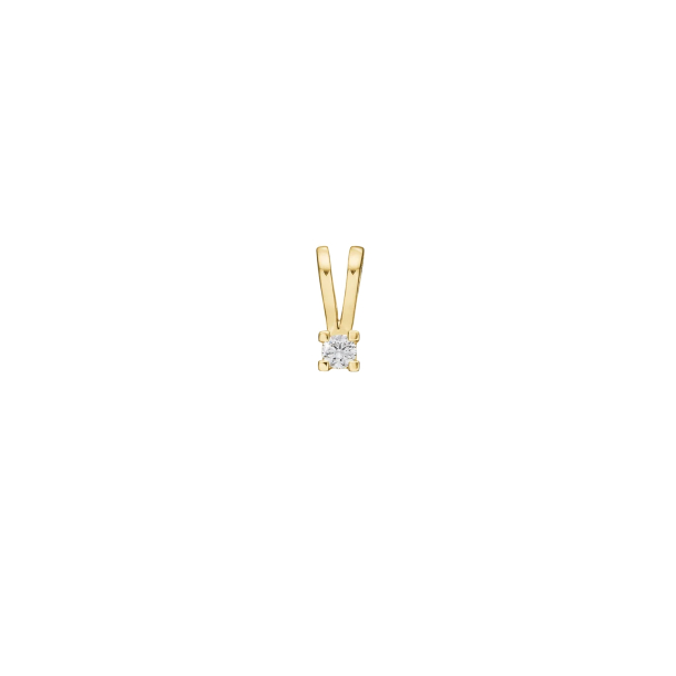 8 kt. Eternity diamant vedh�ng 0,03ct. 4/Grab