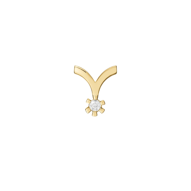 14 kt. Eternity diamant vedh�ng 0,10ct. 6/Grab