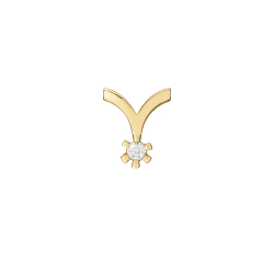 14 kt. Eternity diamant vedh�ng 0,15ct. 6/Grab