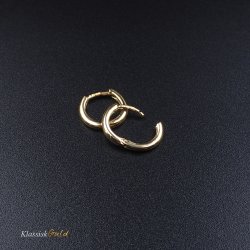 8 kt. Guldcreoler / Hoops 2,2/12,5mm