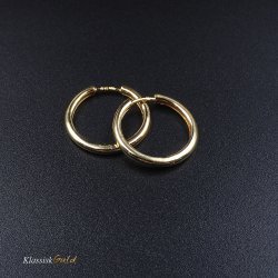 8 kt. Guldcreoler / Hoops 2,2/20mm