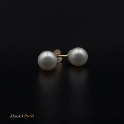 8 kt. Guldresticks med 6mm ferskvandsperler