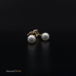 8 kt. Guldresticks med 4mm kulturperler