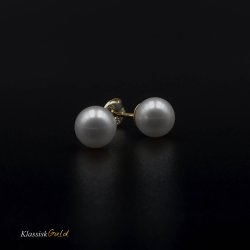 8 kt. Guldresticks med 6mm kulturperler