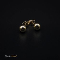 14 kt. Guld restikkere med 5,0mm kugle