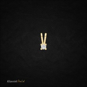 8 kt. Eternity diamant vedhng 0,05ct. 4/Grab