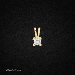 14 kt. Eternity diamant vedh�ng 0,25ct. 4/Grab