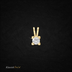 14 kt. Eternity diamant vedh�ng 0,30ct. 4/Grab