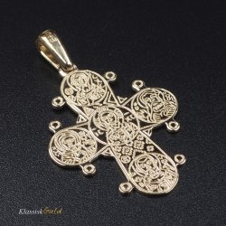 8 kt. Guld Dagmarkors De5 35mm