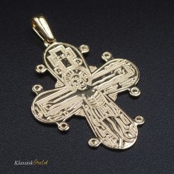 14 kt. Guld Dagmarkors Fadervor 35mm