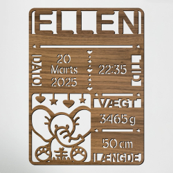 Elefant F�dselstavle