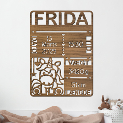 Enhj�rning F�dselstavle